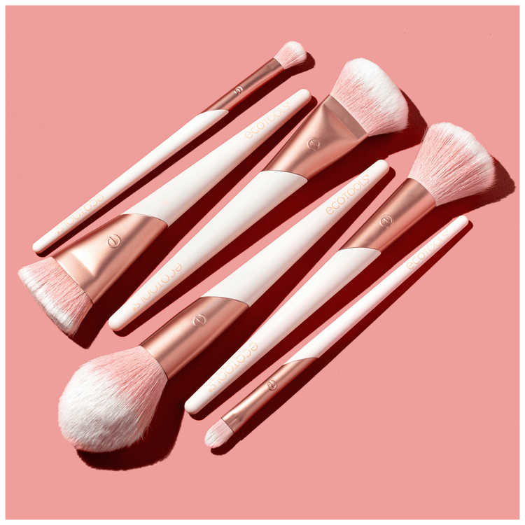 Ecoluxe Natural Elegance - Kit de brochas, para maquillaje