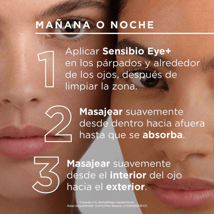 Sensibio Eye+ - Contorno de ojos, atenúa ojeras y signos de fatiga
