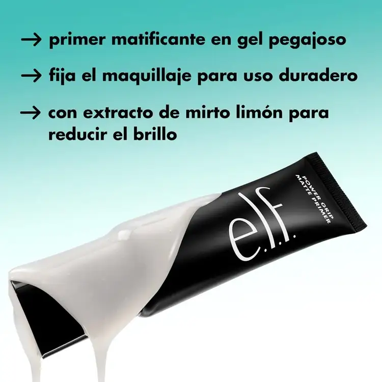 e.l.f. Power Grip Matte Primer Primer de maquillaje adhesivo y mateante
