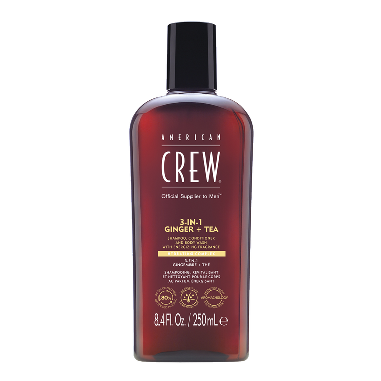 Energizing Gingre + Tea Shampoo limpia e hidrata cabello y cuerpo