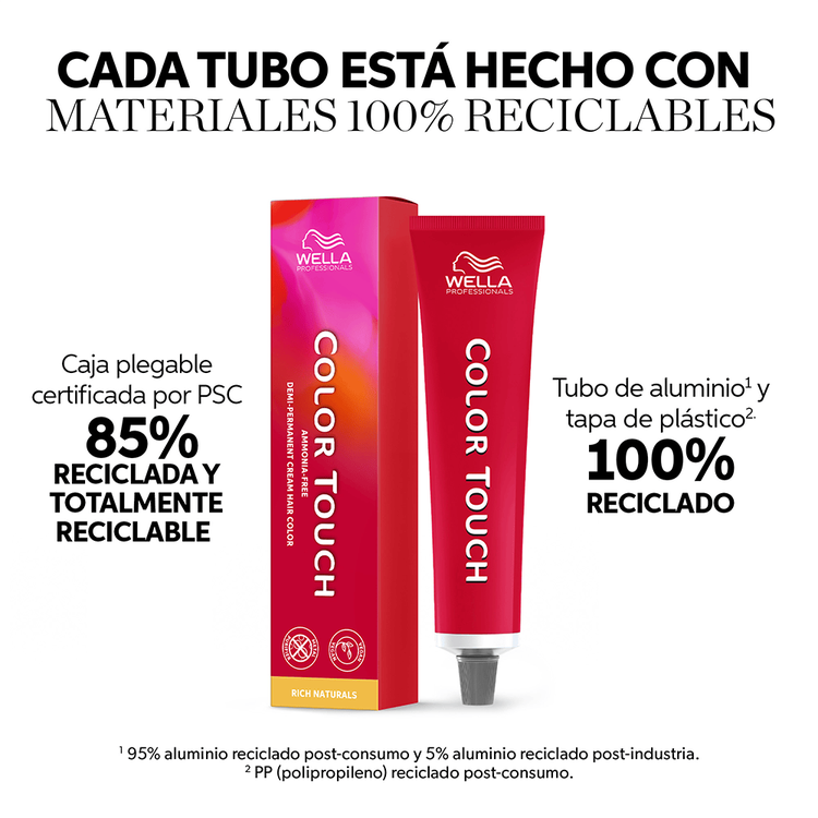 Color Touch - Tinte, fiel al tono en todo cabello