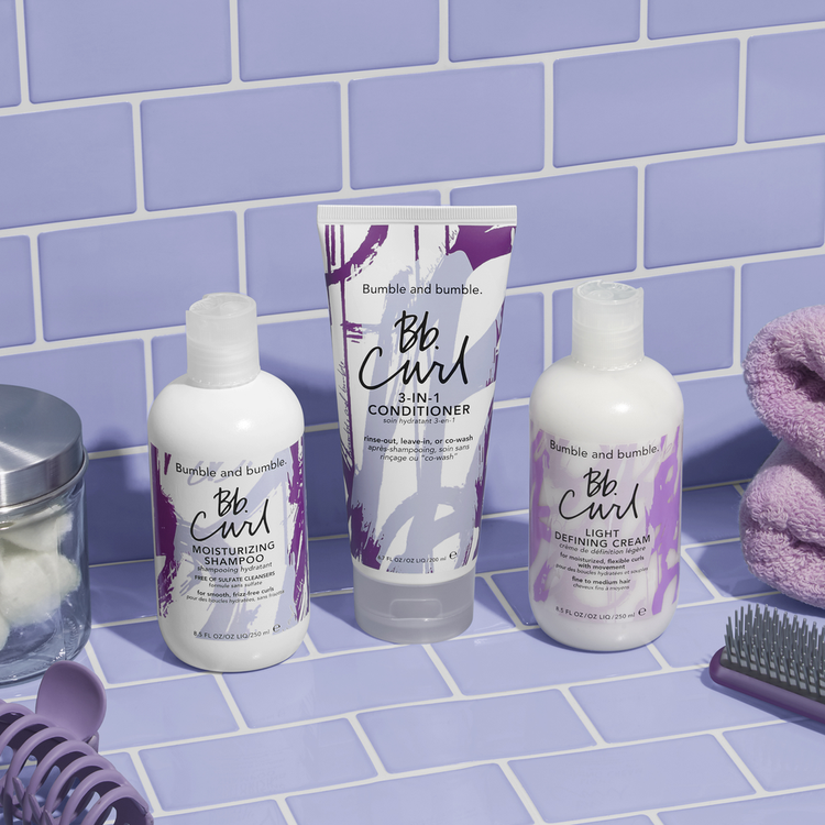 Bb Curl - Acondicionador hidratante 3 en 1, para rizos hidratación y definición para rizos