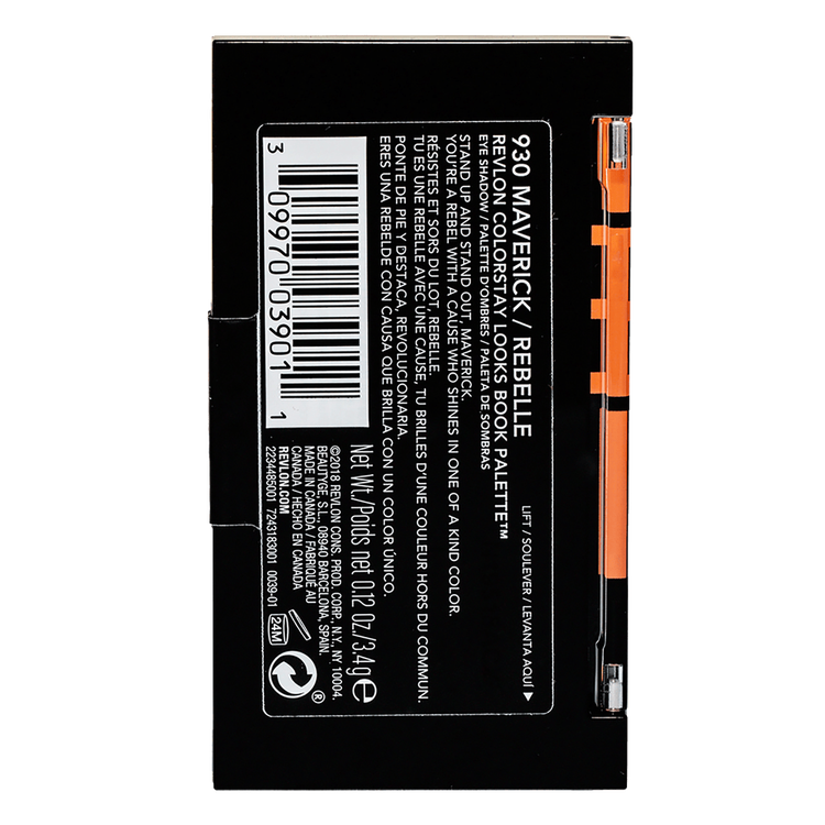 Maverick - Paleta de sombras, acabado de larga duración