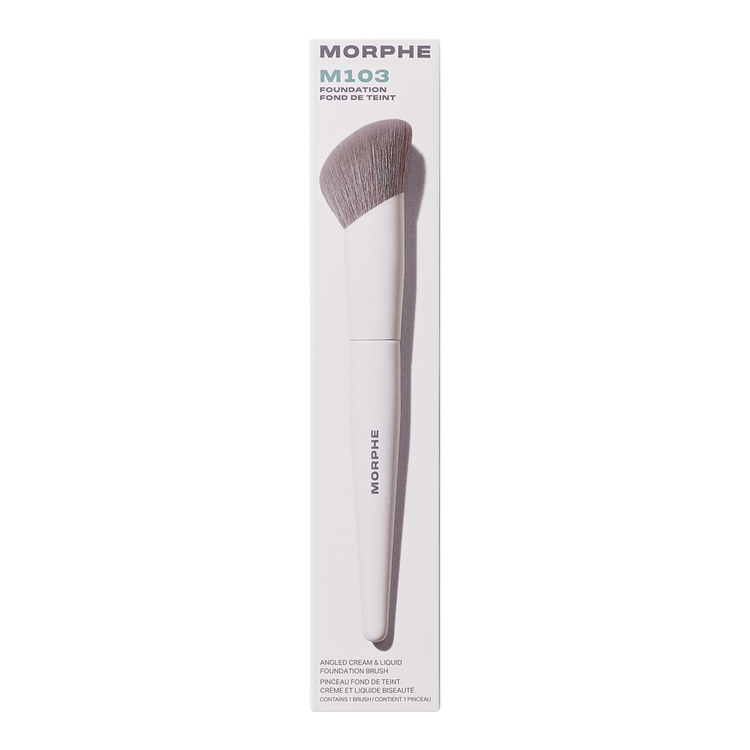 M103 Angled Brocha para base perfecciona el bronceador