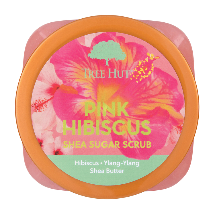 SheaSugarScrubPinkHibiscus-Exfoliantecorporal,dejalapielsuaveytersa