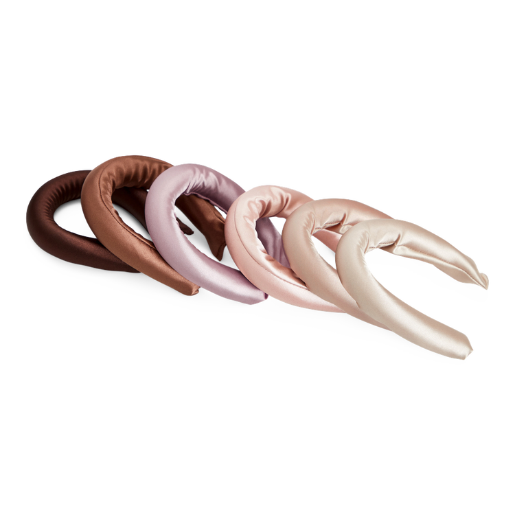 Rosewood Satin Flexi Rods Varillas rizadoras rizos y ondas sin calor