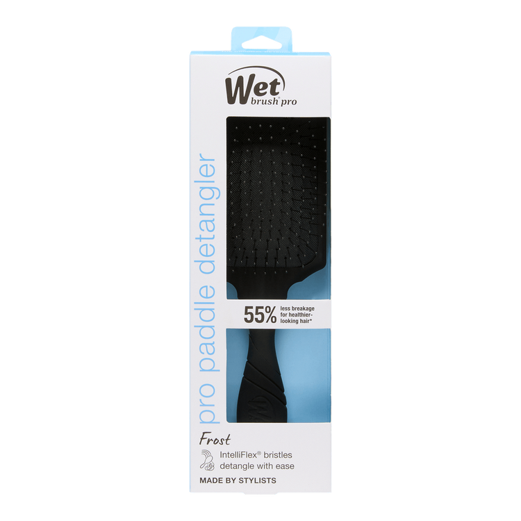 PRO Cepillo desenredante profesional tipo paleta con cerdas intelliflex