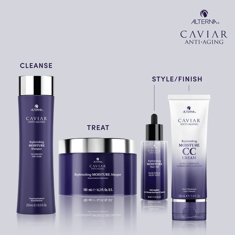 Caviar Anti-Aging Replenishing Moisture Hair Oil - Aceite humectante capilar, combate el frizz
