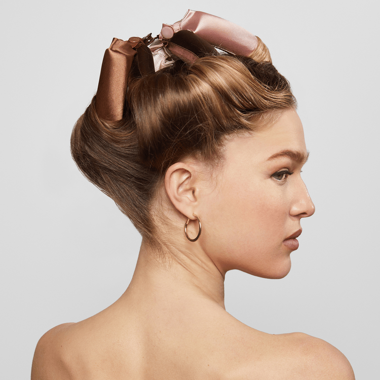 Rosewood Jumbo Satin Flexi Rods Rizadores flexibles crea rizos sueltos