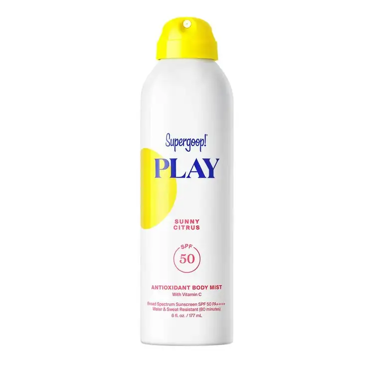 Play Antioxidant Sunny Citrus - Body mist, con 50 SPF