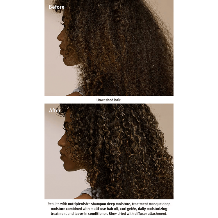 Nutriplenish Aceite para cabello hidrata y nutre el cabello seco