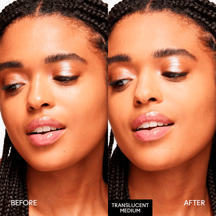 Studio Fix Pro Set + Blur Weightless Loose Powder Polvo fijador fija, matifica y difumina luz