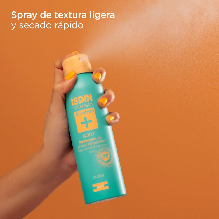 Acniben - Spray corporal, reducción de granos corporales