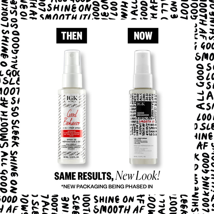 Travel Size Good Behavior 4-in-1 Prep Spray preparador (tamaño viaje) prepara el cabello para el peinado