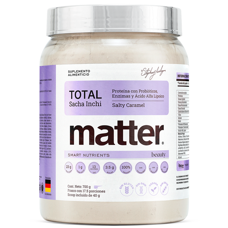 Total Sacha Inchi - Proteína en polvo, sabor salty caramel