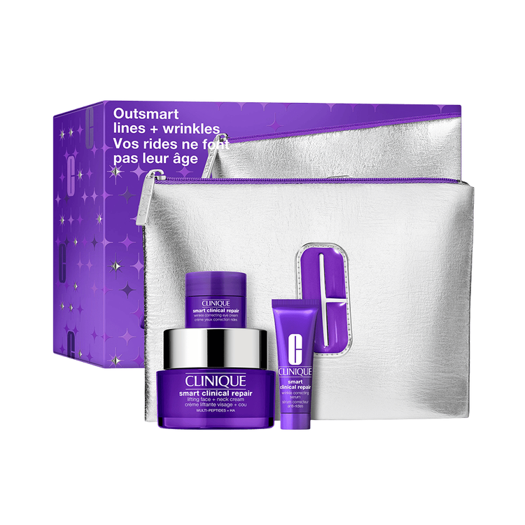 Smart Lift Value - Set de regalo, crema lifting facial + crema correctora de ojos + suero corrector de arrugas