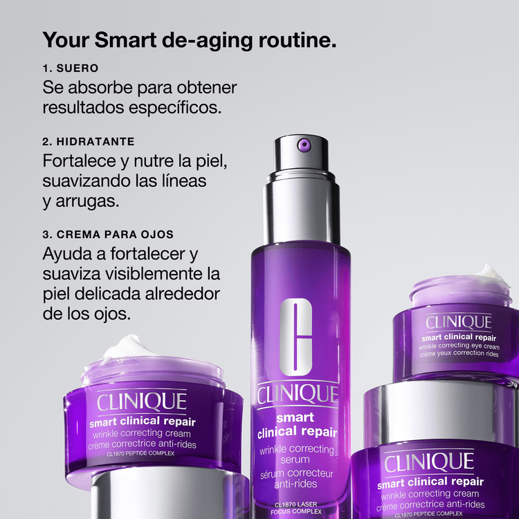 Smart Clinical Repair™ Wrinkle Correcting Cream Crema antiarrugas fortalece y nutre la piel