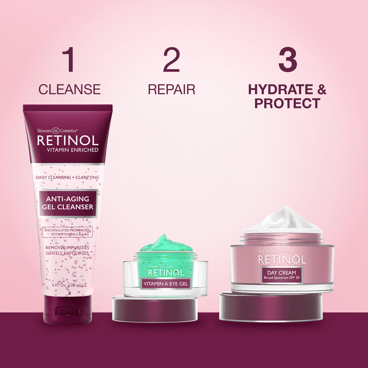 Retinol Crema facial con protector solar antiedad- spf 21