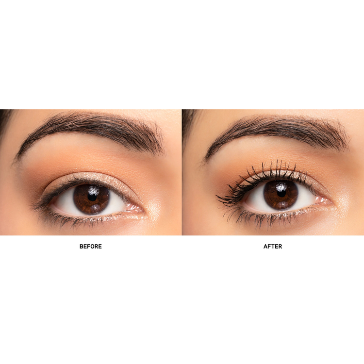 Mineral Wear Mascara Black Diamond Mascara de pestañas con polvo de diamante