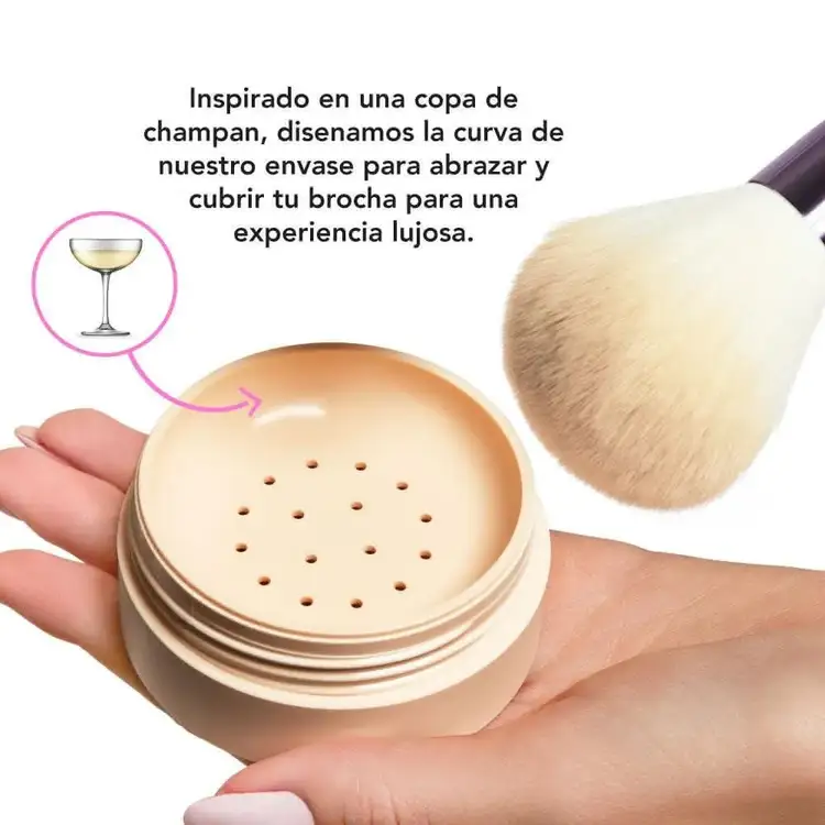 More Than A Pretty Polvo tamaño viaje controla el brillo