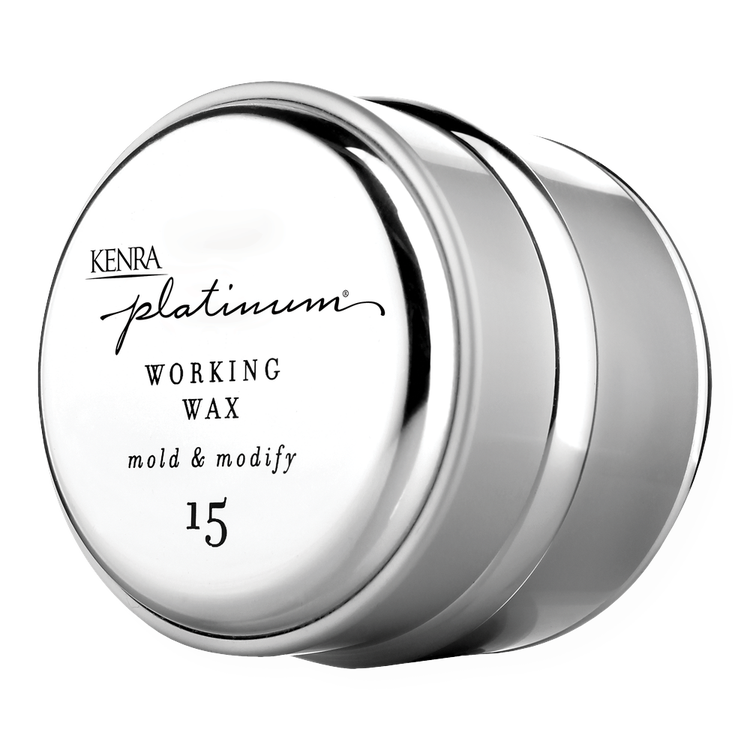Platinum Working Wax 15 Cera para peinado fijación fuerte y moldeable