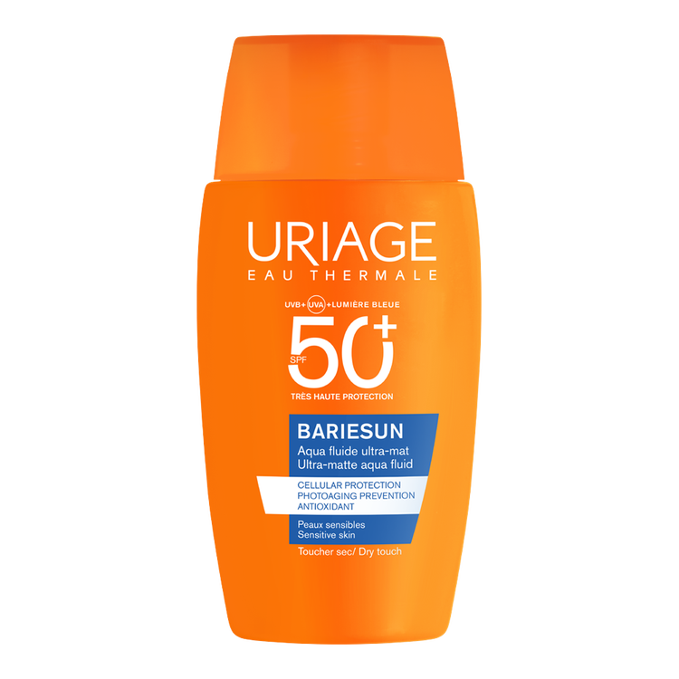 BARIESUN Aqua - Protector solar fluido facial, alta protección