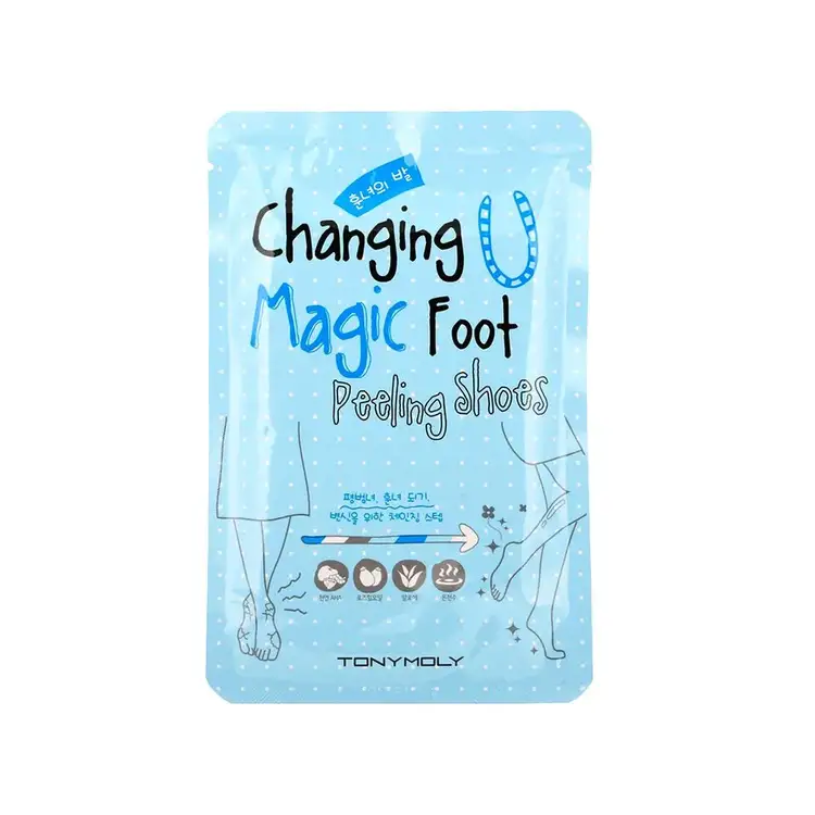 Changing - Mascarilla para pies, elimina impurezas y células muertas