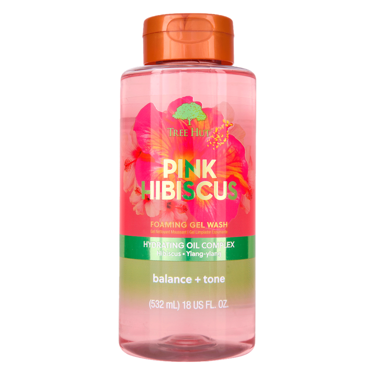 FoamingGelWashPinkHibiscus-Bodywash,dejatupielsuave