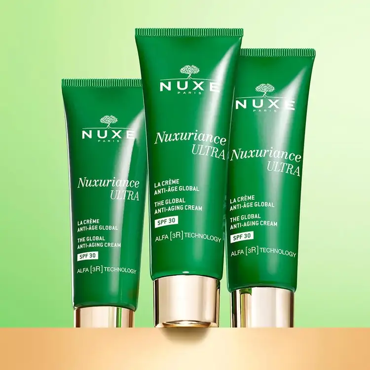 Nuxuriance Ultra Protector solar corrige los principales signos de la edad