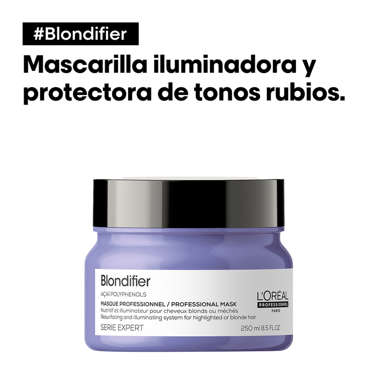 Blondifier - Mascarilla, repone y suaviza la fibra capilar