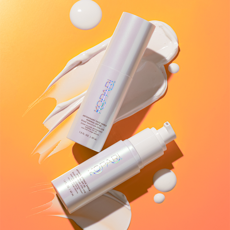 Antioxidant Face Shield Mineral Suero facial antioxidante con fps 30 calma e hidrata la piel