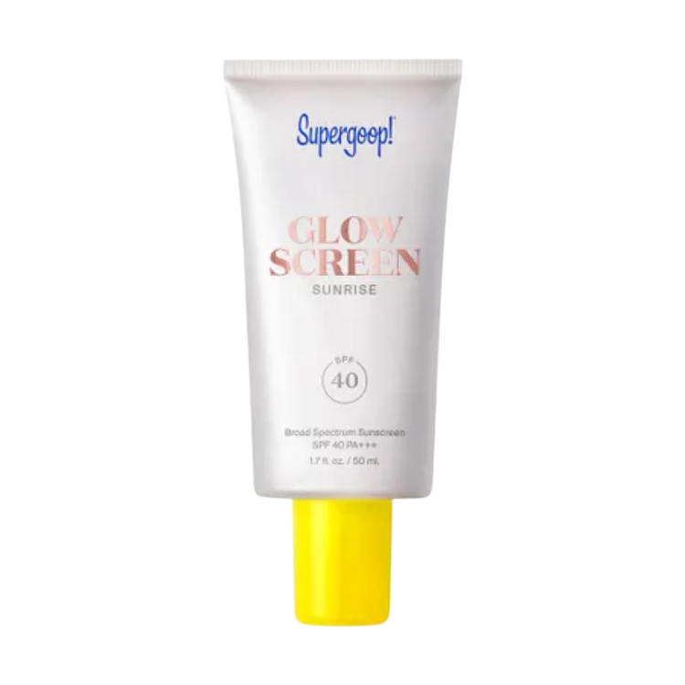 Glowscreen - Protector solar SPF 40, con color luminoso y acabado radiante