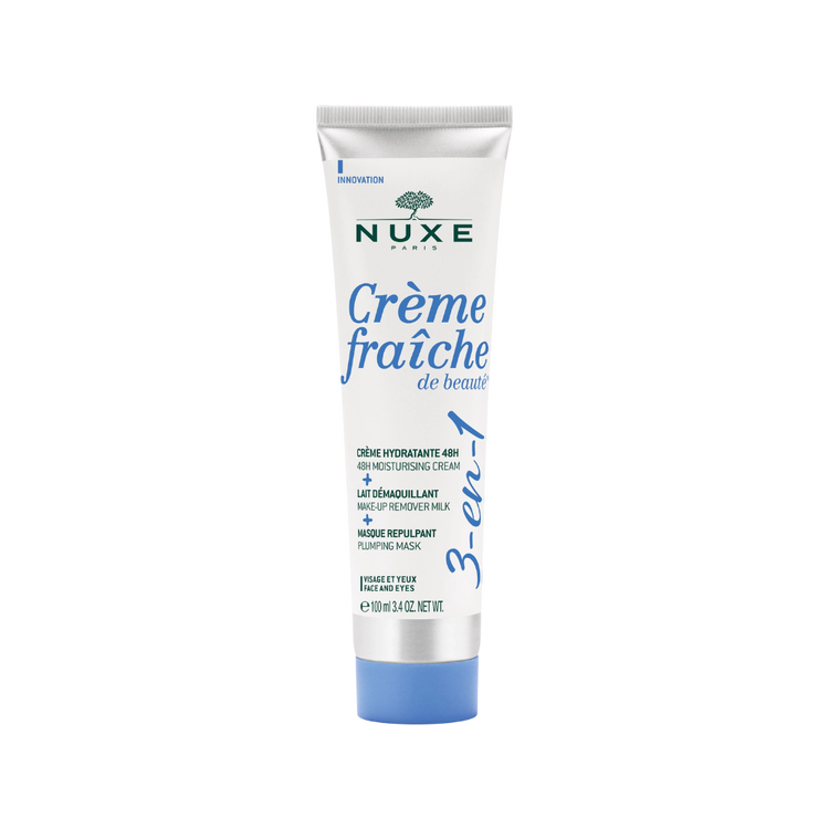 Crème Fraîche De Beauté - 3 En 1 Crema hidratante leche desmaquillante y una mascarilla redensificante