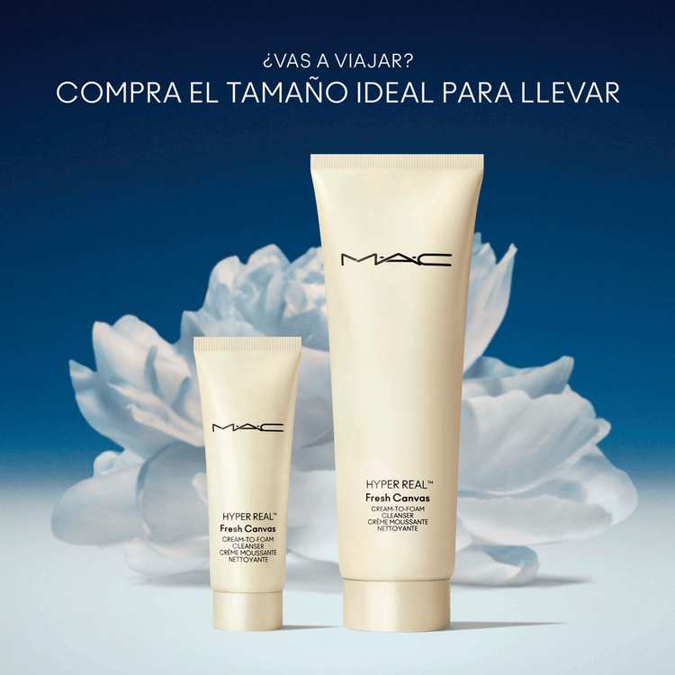 Hyper Real Fresh Canvas Cream To Foam Limpiador en crema limpia, suaviza e hidrata piel