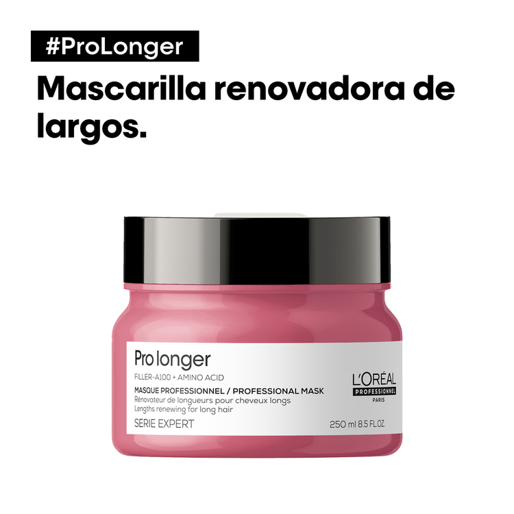 Pro Longer - Mascarilla, cabello más largo, grueso, brillante, sin frizz