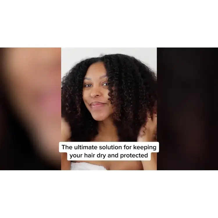 Satin Lined - Gorro de baño satinado, ayuda a reducir el frizz