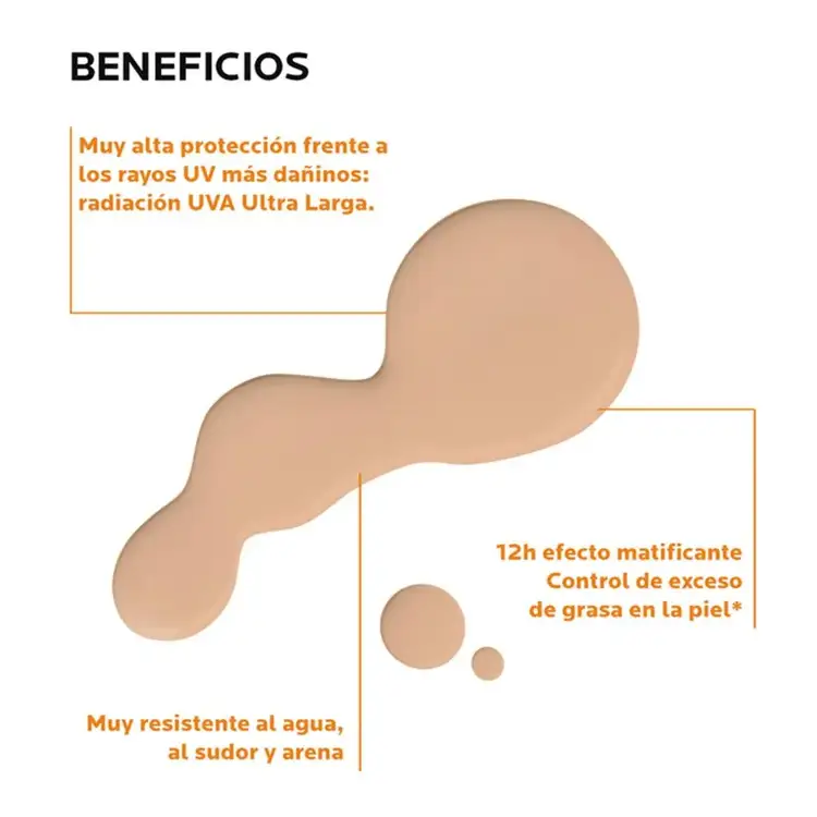 Anthelios - Protector solar facial, control de grasa