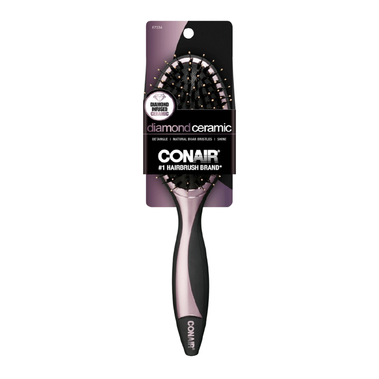 Conair - Cepillo con cerdas naturales y nylon