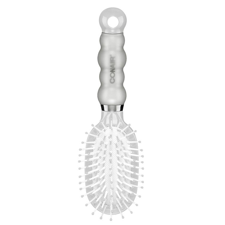 Conair - Cepillo ovalado compacto para cualquier tipo de cabello