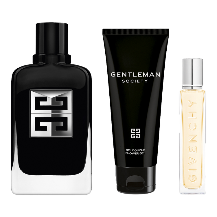 Gentleman Society Eau de Parfum Estuche de Regalo Gentleman Society Eau de Parfum de 100 ml, gel de ducha de 75 ml, spray de viaje recargable de 12,5 ml