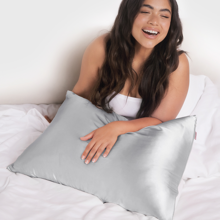 Satin Funda para almohada mantiene la humedad en la piel