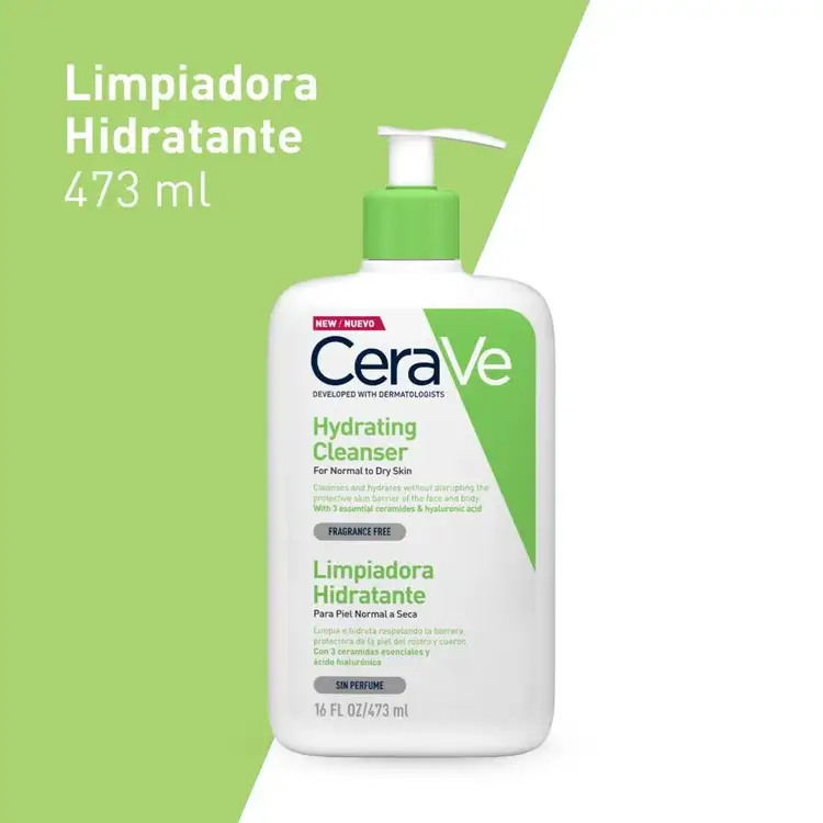 Hydrating Cleanser - Limpiador hidratante, limpia sin resecar la piel