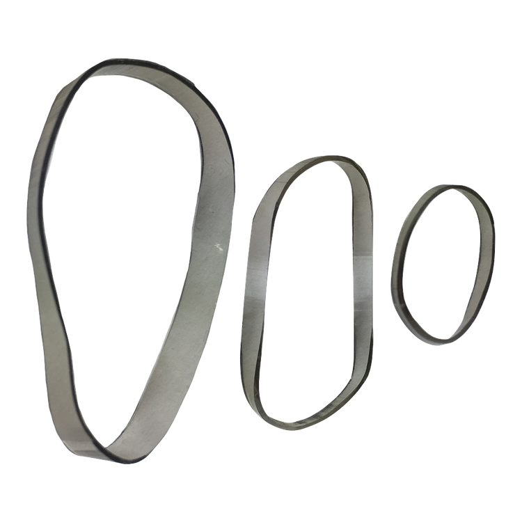 Brown No-Snag Elastics - Ligas elásticas, resistentes y fáciles de usar