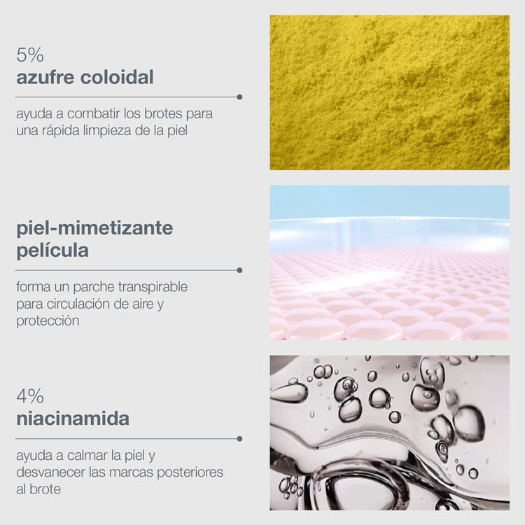 Deep Acne Invisible Liquid Patch Parches líquido invisible para acné profundo previene brotes de acné