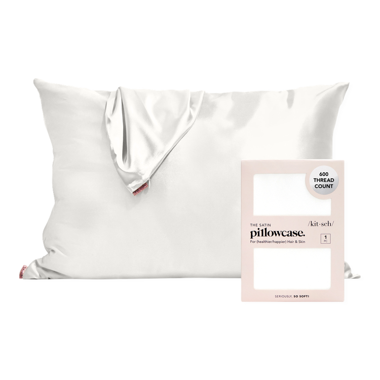 Satin Pillowcase - Funda satinada para almohada, ayuda a reducir el frizz