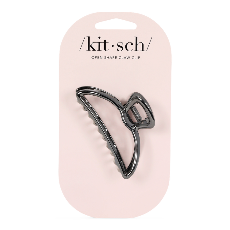 Open Shape Claw Clip - Pinza metálica, sujeción práctica y segura