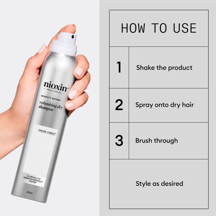 3D Styling - Shampoo en seco, para cabello graso