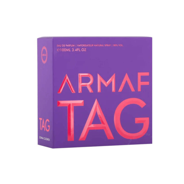 Tag Donna Colorata Eau De Parfum Perfume especiado‑floral cítrico rosado