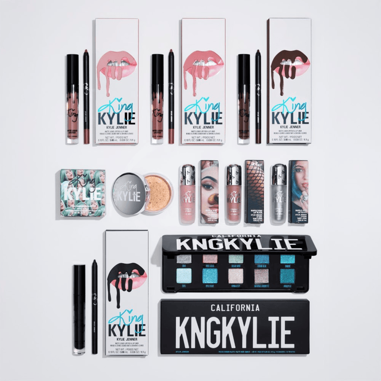 Kylie Cosmetics King Kylie Collection - 2-Piece Matte Lip Kit, lip kit acabado mate con cobertura completa
