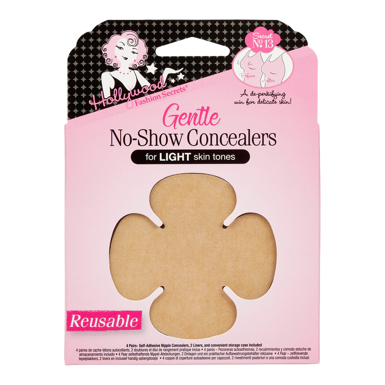 Gentle No-Show Concealers Adhesivo para bra no irrita la piel